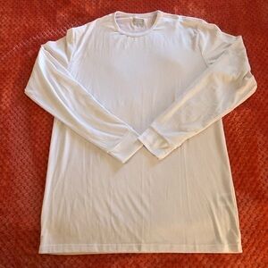 32 Degrees Men's Lightweight White Long Sleeve Tee - cold weather!